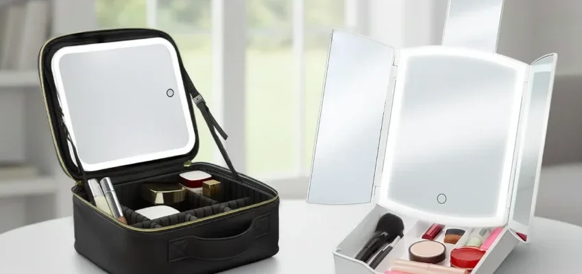 iHome iCVS30 Travel Mirror feat