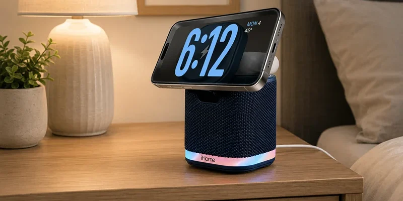 iHome iPBT50L Bluetooth Speaker feat