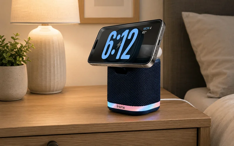 iHome iPBT50L Bluetooth Speaker feat