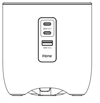 iHome iPP45 Powerplant Charging Station 1