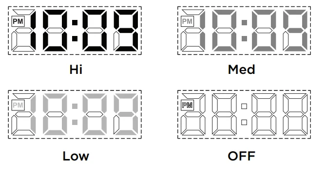 iHome iWW7 Triple Charging Clock 9